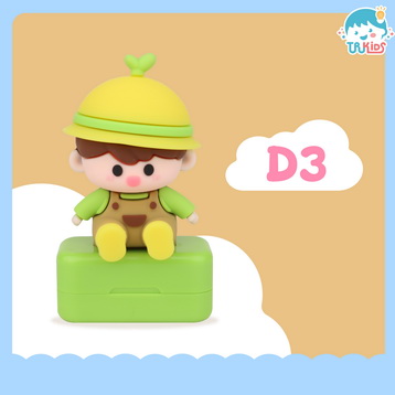 ตรายาง D3 เขียว